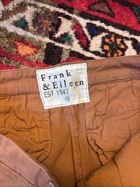 Frank & Eileen Wicklow poplin pants size 10